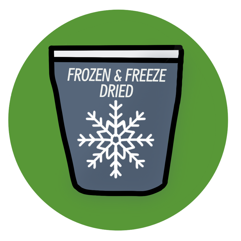 Frozen & Freeze Dried Dog Food