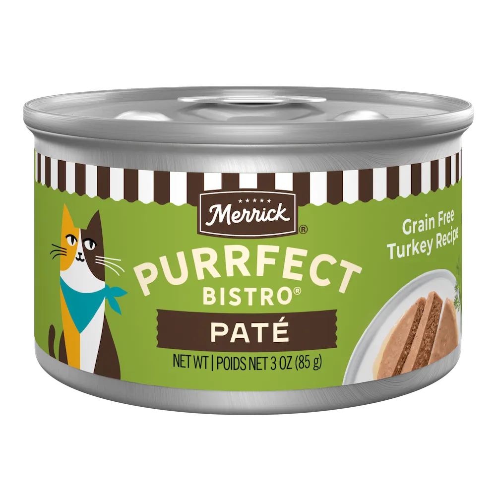 Merrick Cat Purrfect Bistro Turkey Pate (3oz)