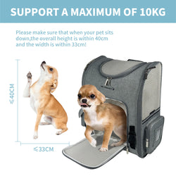 Mr. Peanut's Aspen Series Airline Compliant Backpack Pet Carrier