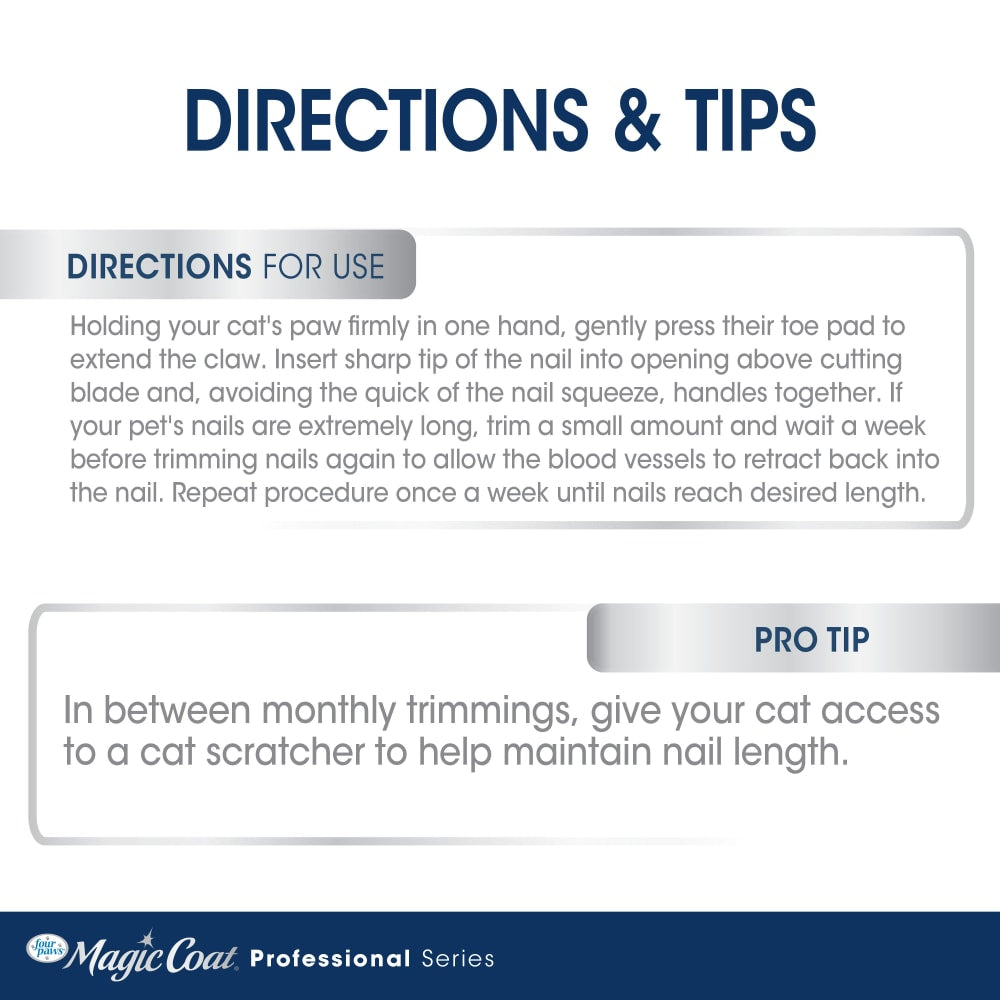 Four Paws Magic Coat Professional Series Cat Claw Clipper