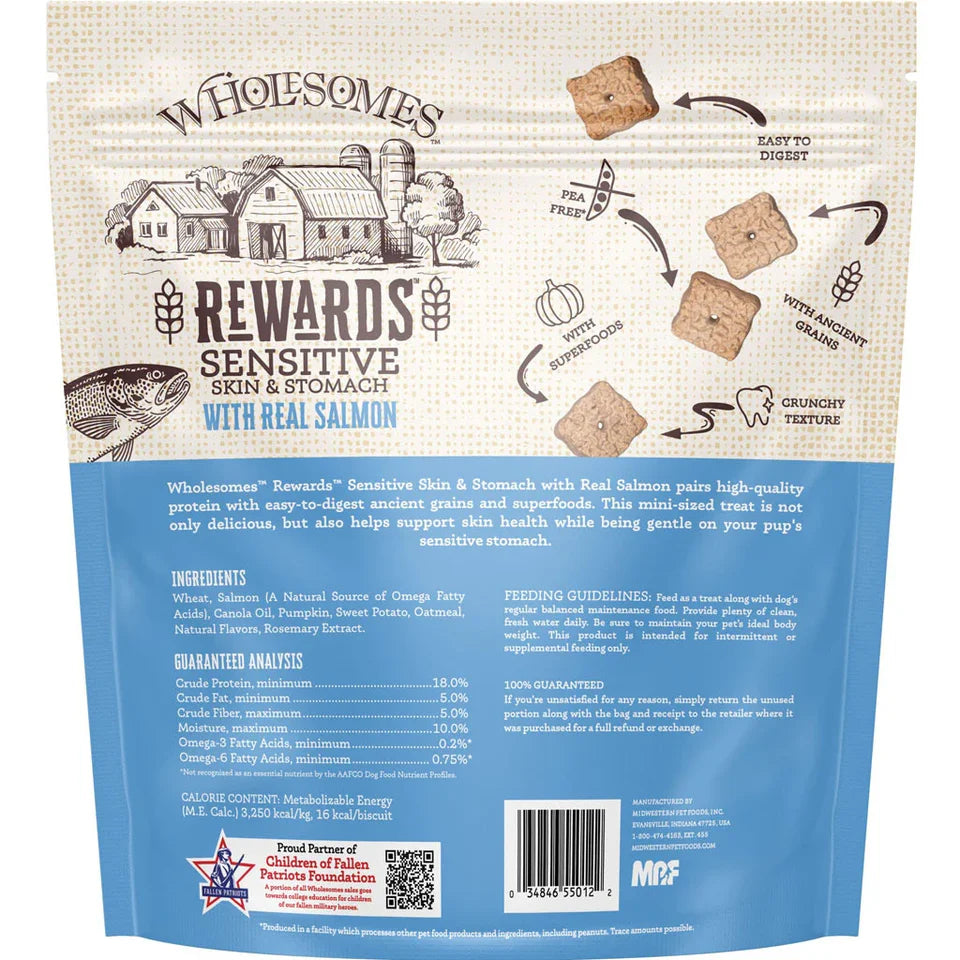 Wholesomes Dog Sensitive Skin & Stomach Salmon (3lb)