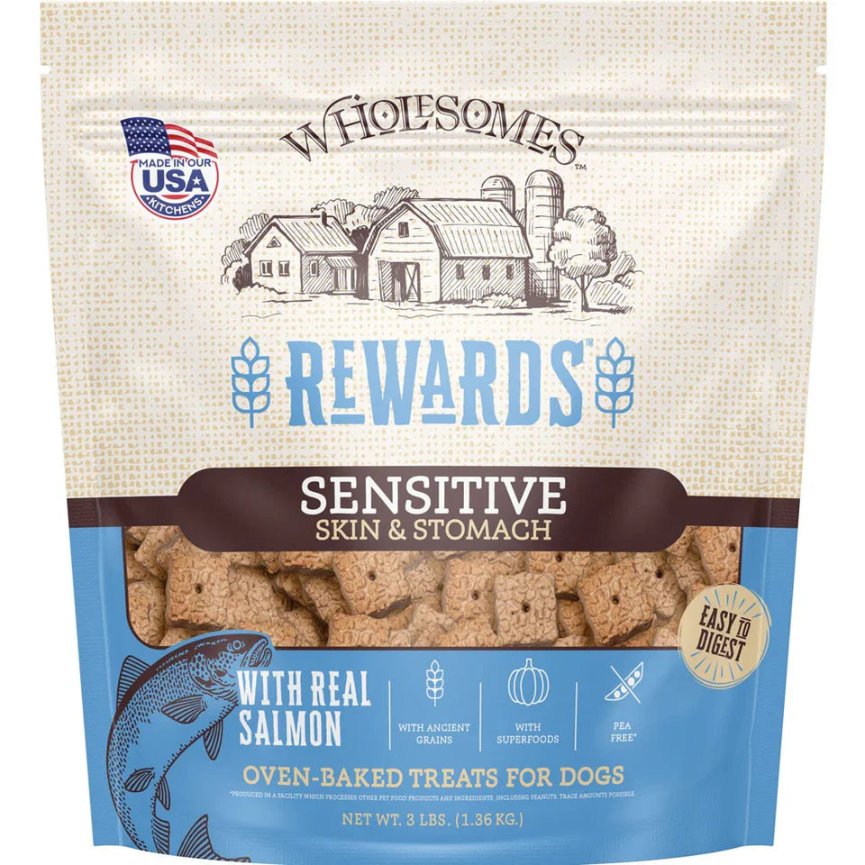 Wholesomes Dog Sensitive Skin & Stomach Salmon (3lb)
