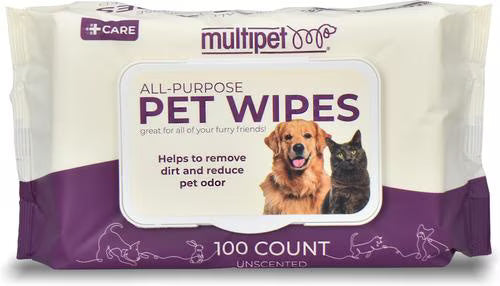 Multipet All-Purpose Wipes 100pk