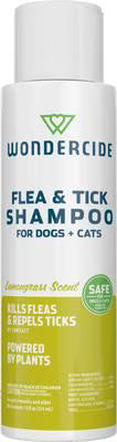 Wondercide Dog & Cat Flea & Tick Lemongrass Shampoo (12oz)