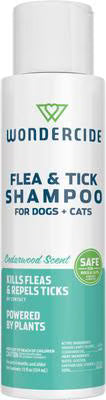 Wondercide Dog & Cat Flea & Tick Cedarwood Shampoo (12oz)
