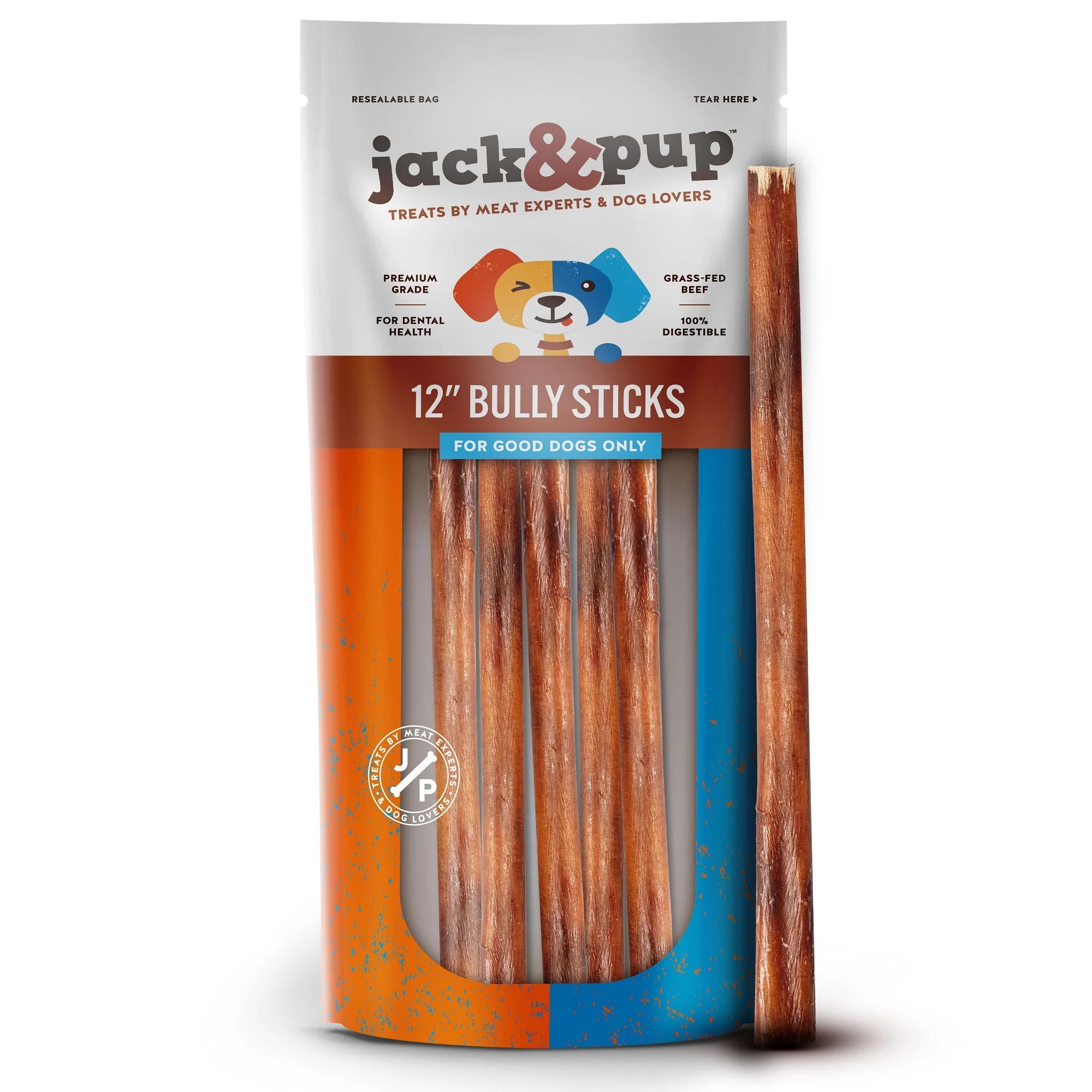 Jack & Pup Bully Stick Packs