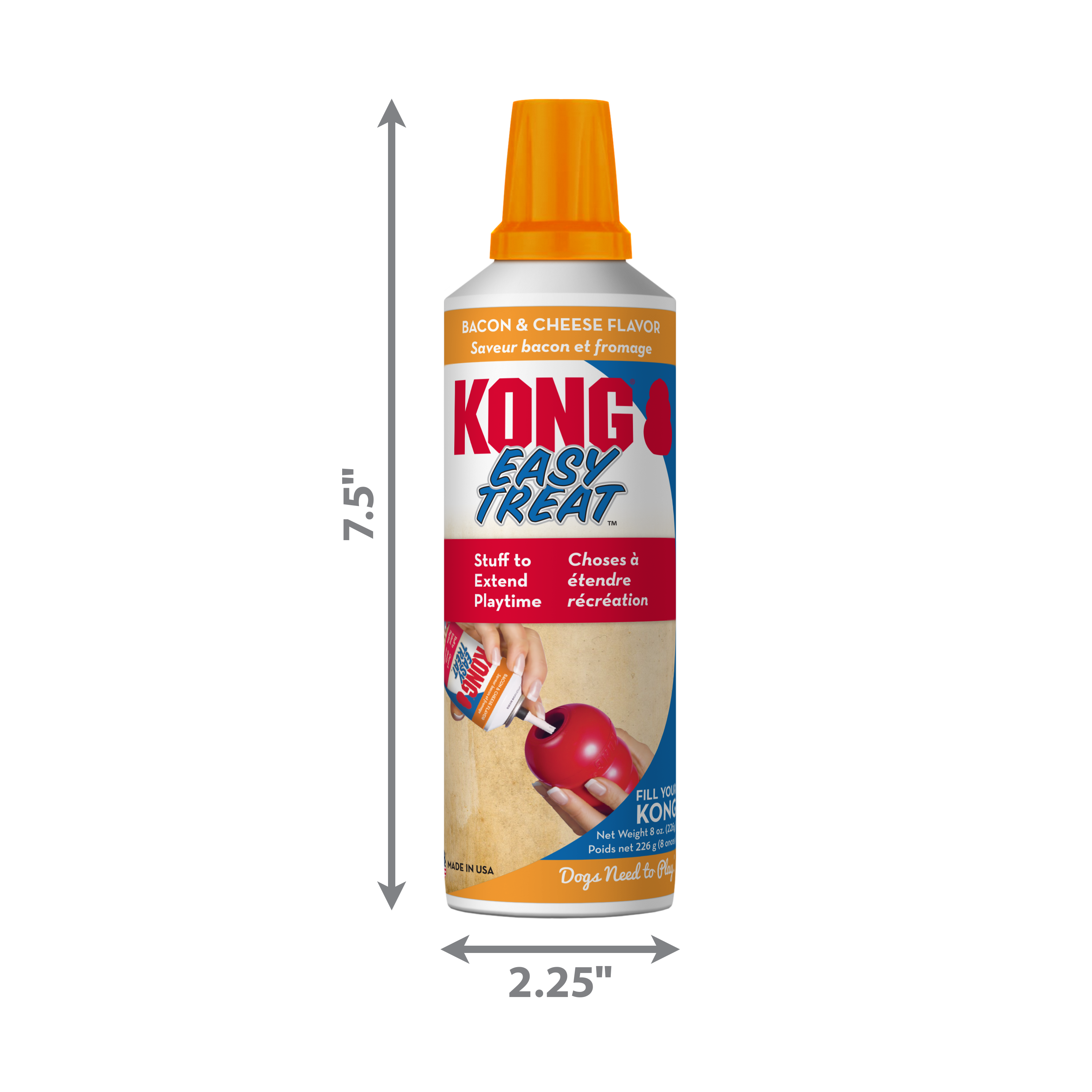 Kong Easy Treat Bacon & Cheese (13oz)