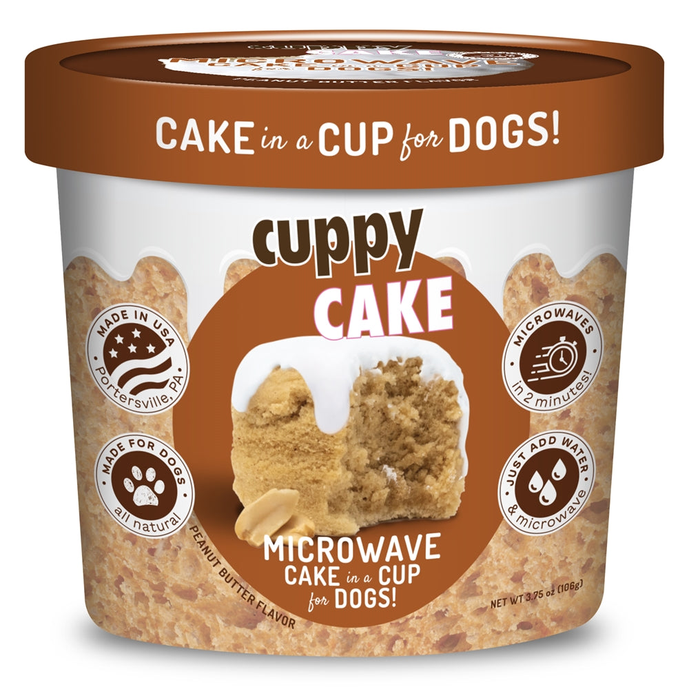 Puppy Cake Cuppy Cake Peanut Butter Flavor (3.75oz)