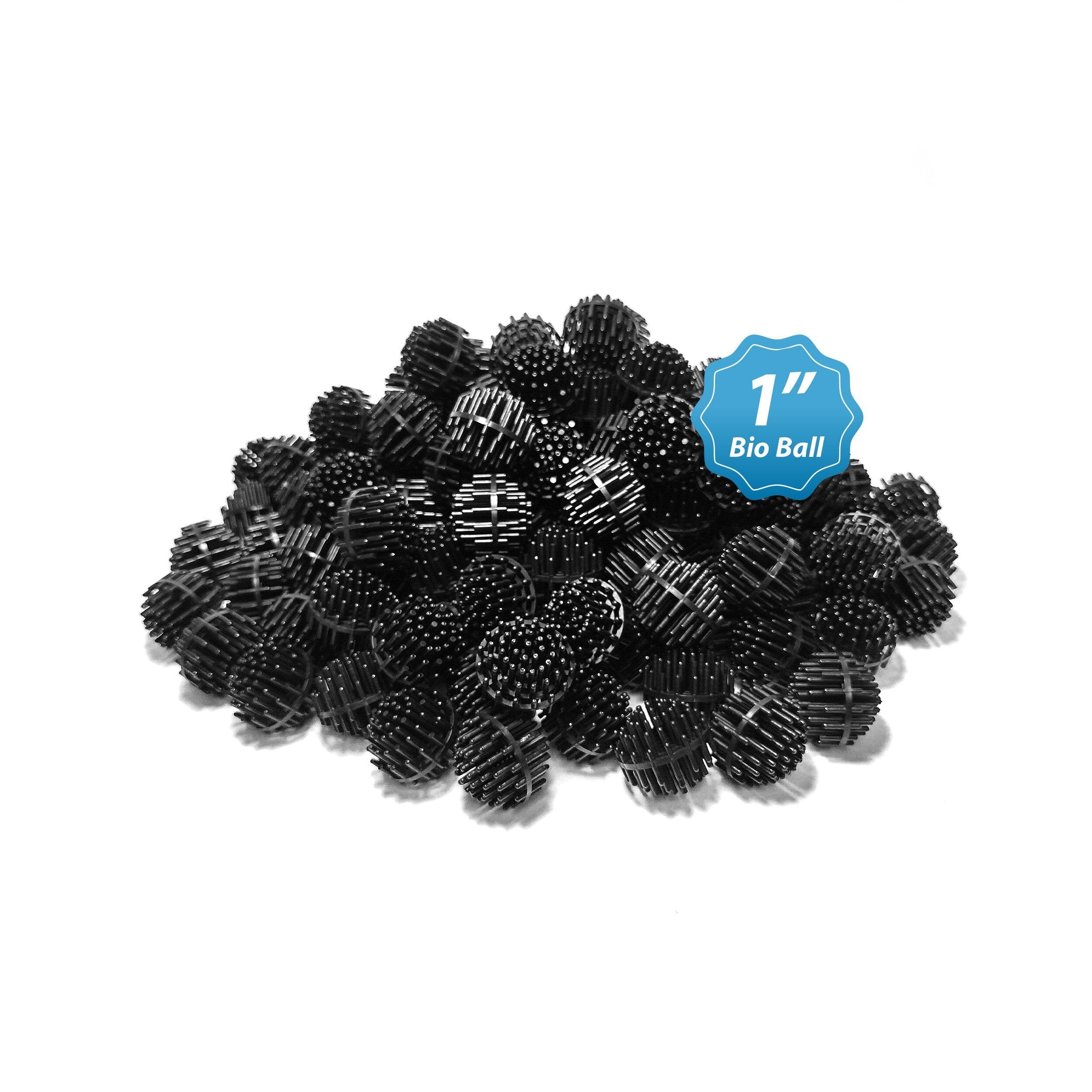 1-Inch Bio Balls Filter Media - Perfect for Aquarium & Small Pond Filters - High-Quality Bio Balls