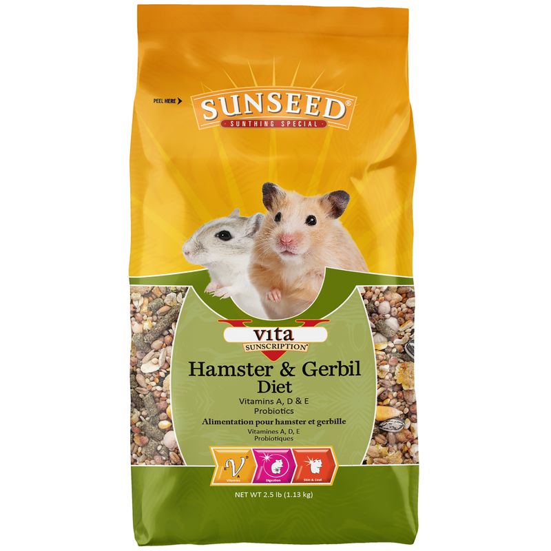 2.5lb Sunseed Vita Hamster & Gerbil Diet