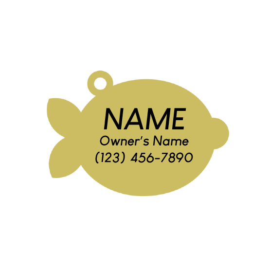 Main Squeeze Pet ID Tag