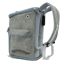 Mr. Peanut's Vancouver Series Backpack Pet Carrier for Smaller Cats and Dogs