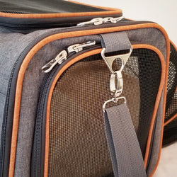 Mr. Peanut's Diamond Series Airline Compliant Double Expandable Pet Carrier