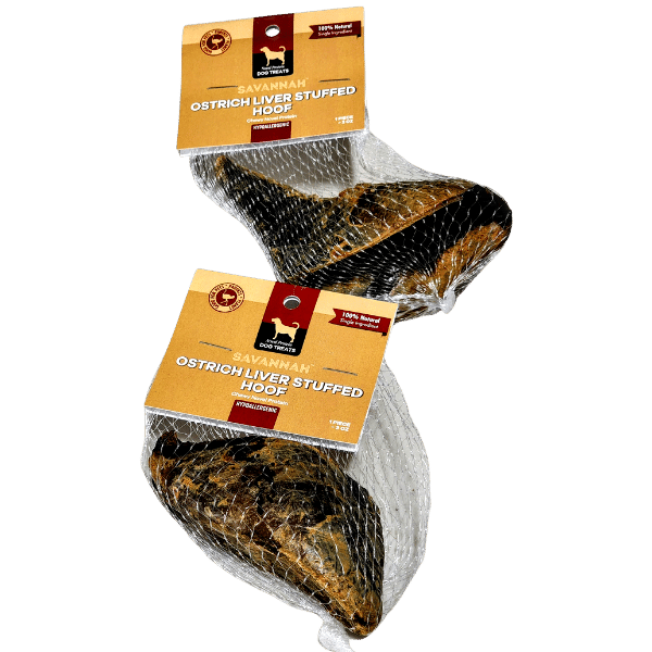 Ostrich Liver Stuffed Hoof: The Flavor-Packed, Long-Lasting Chew for Dogs of All Sizes