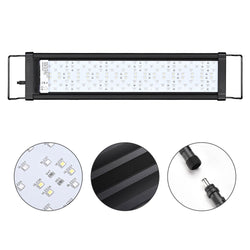 AquaBasik LED Aquarium Light with Timer RC RGBW 22-29"