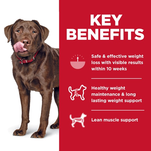 Hill's Science Diet 成年犬完美体重大型犬干粮，鸡肉配方，25 磅袋装