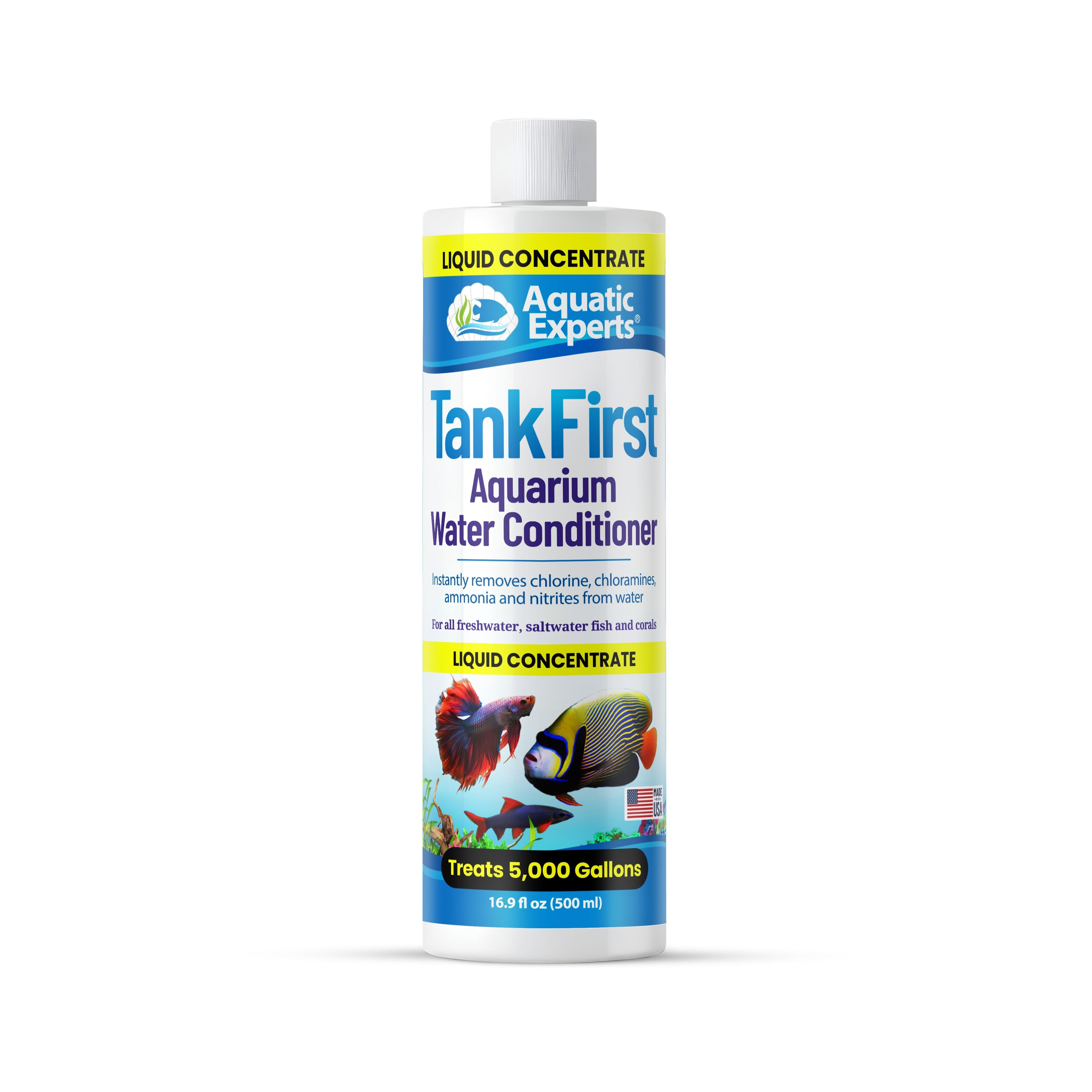 TankFirst Aquarium Water Conditioner – Chlorine & Ammonia Remover | Aquatic Experts
