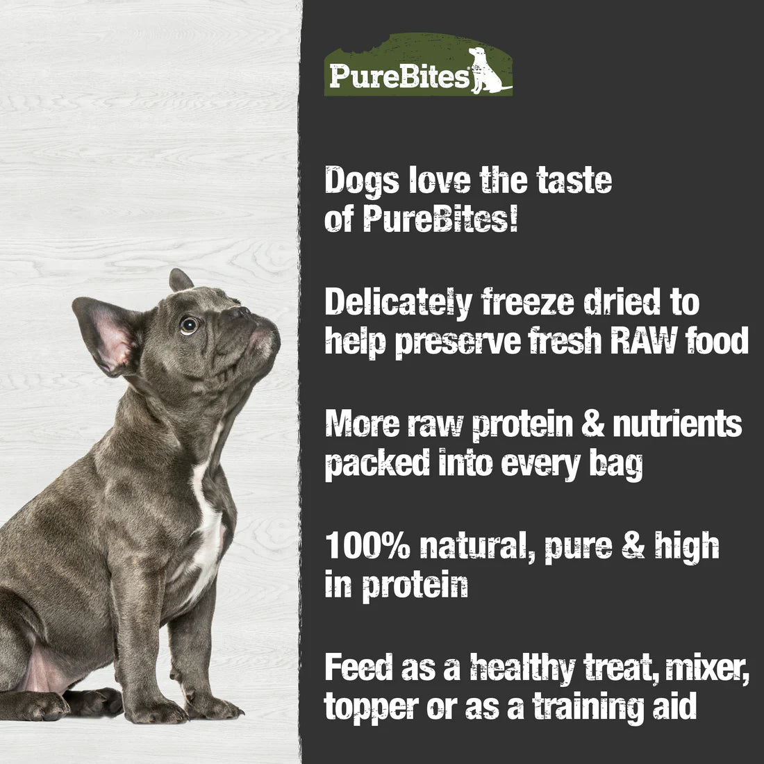 Pure Bites Beef Freeze Dried Dog Treats