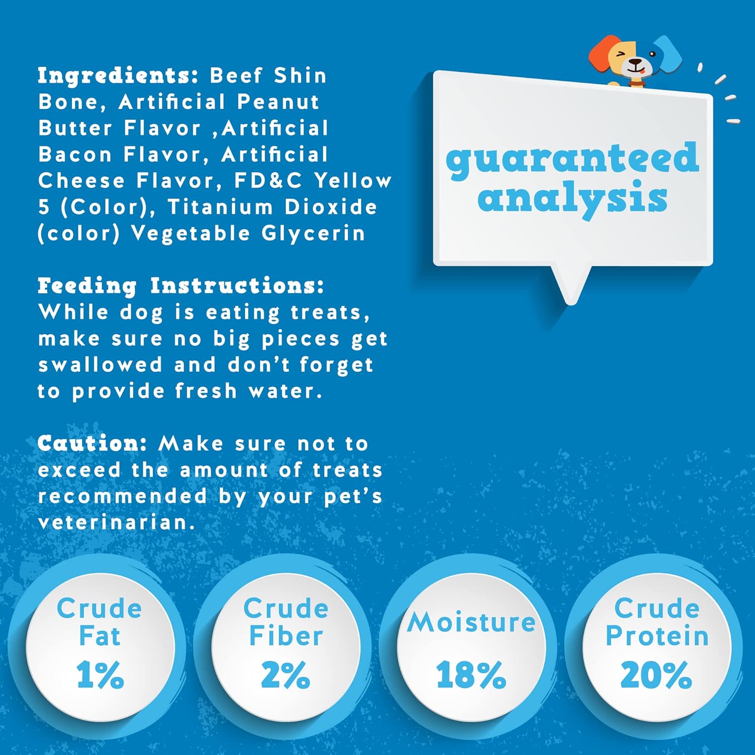 Jack & Pup Filled Dog Bone Bacon & Cheese Flavored Bones for Dogs (3-4 inch)