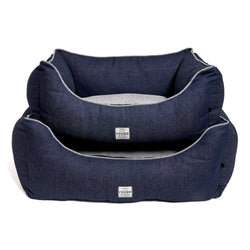 Found My Animal Denim Dog Bed