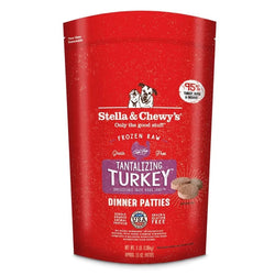 Stella & Chewy's Frozen Turkey Dinner Patties Dog Food (6lb)