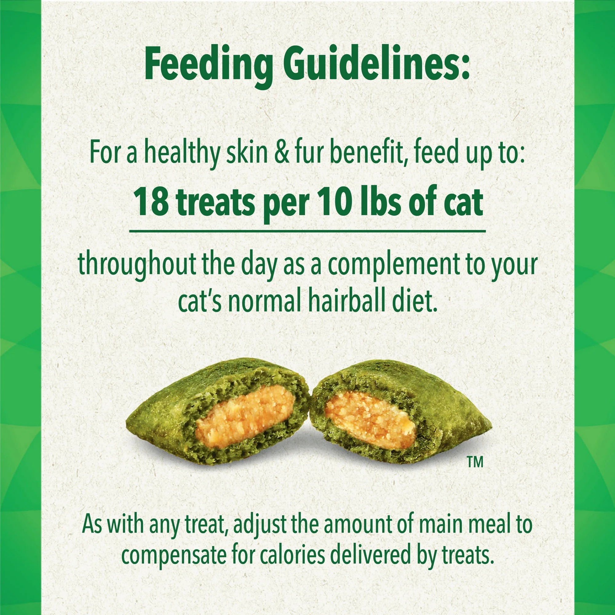 Greenies Feline Greenies Smartbites Skin & Fur Crunchy & Soft Natural Cat Treats, Chicken Flavor (4.6oz)