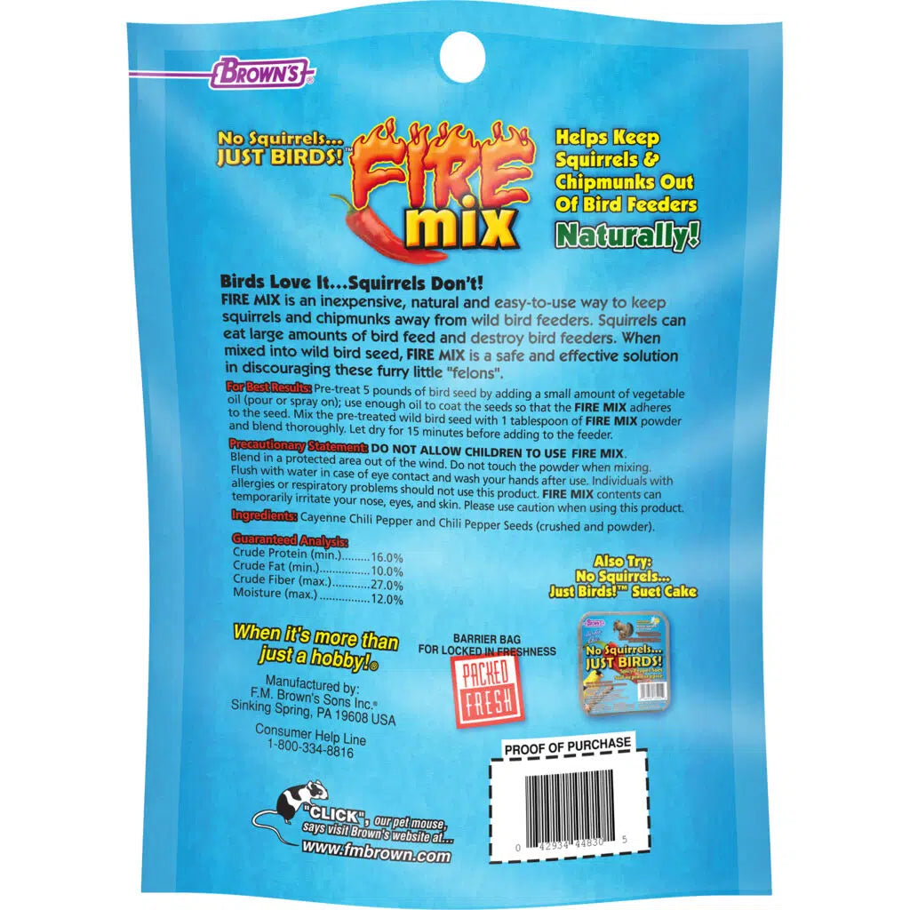 Brown's Fire Mix Seed Additive