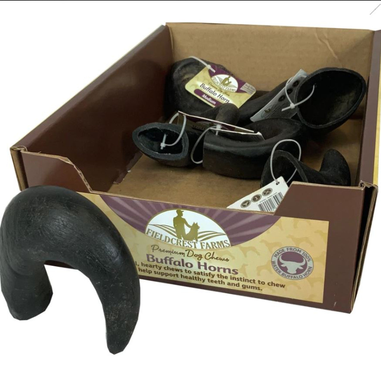 Fieldcrest Farms Buffalo Horns Medium