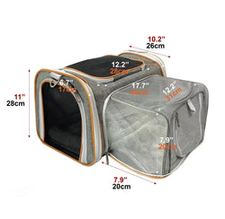 Mr. Peanut's Platinum Series Expandable Pet Carrier