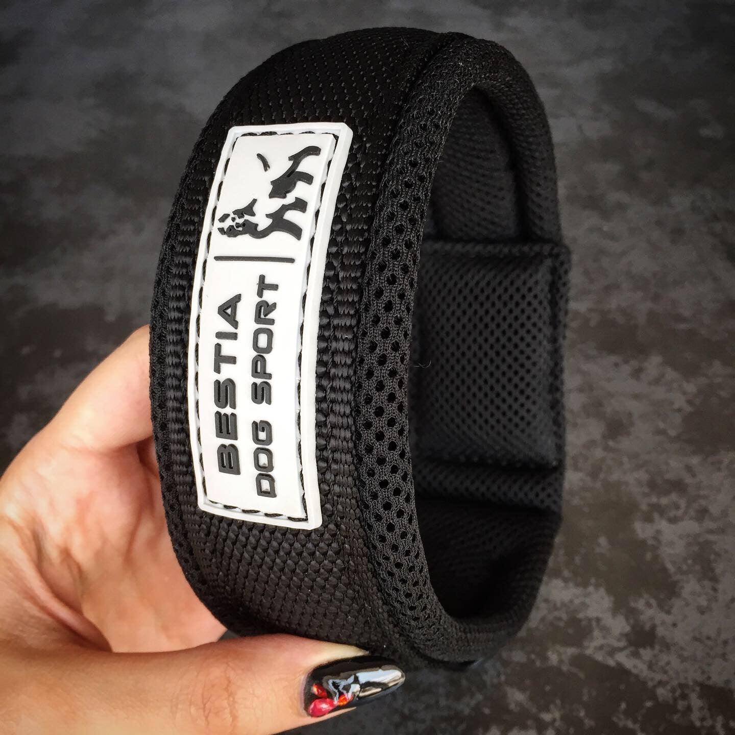 BESTIA DOG SPORT FAST RELEASE COLLAR BLACK