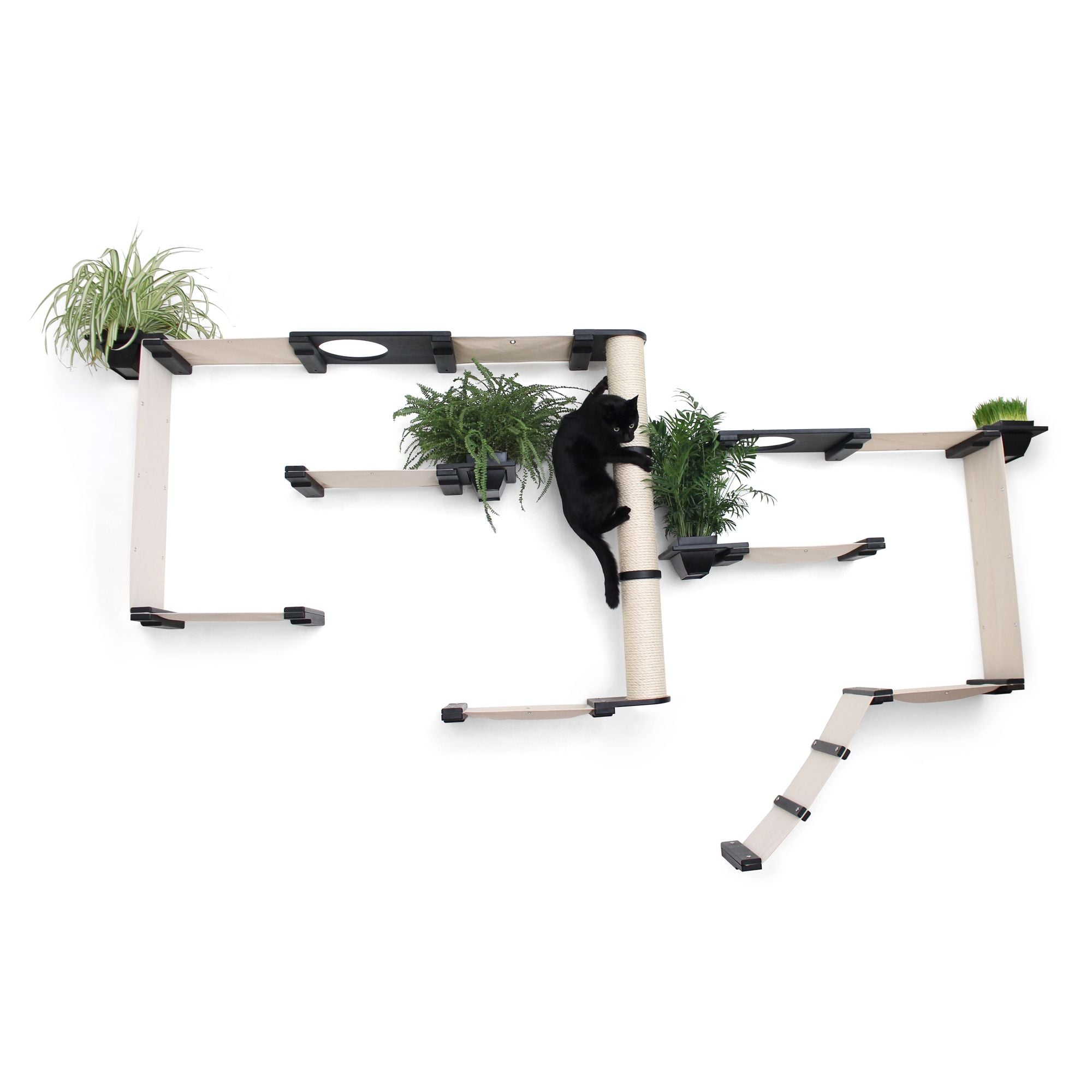 The Gardens - Modern Cat Tree with Plants