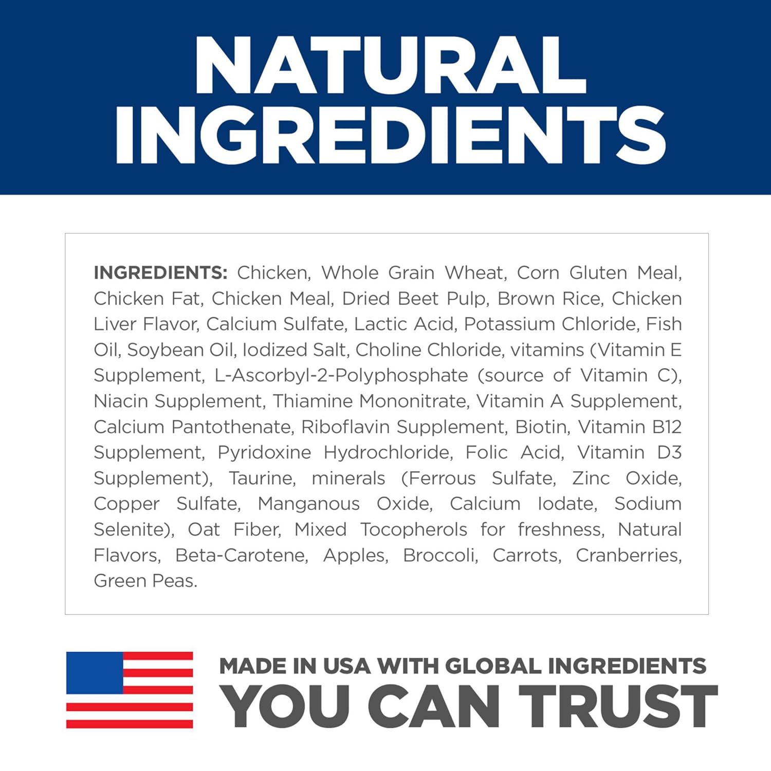 Hill's Science Diet Adult Chicken Recipe Dry Cat Food Bag (4lb)