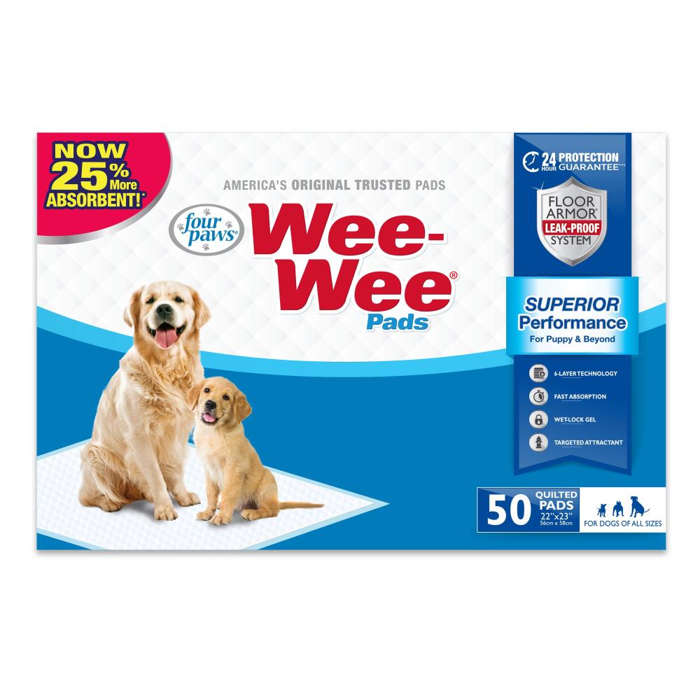 Four Paws Wee-Wee® Superior Performance Dog Pee Pads