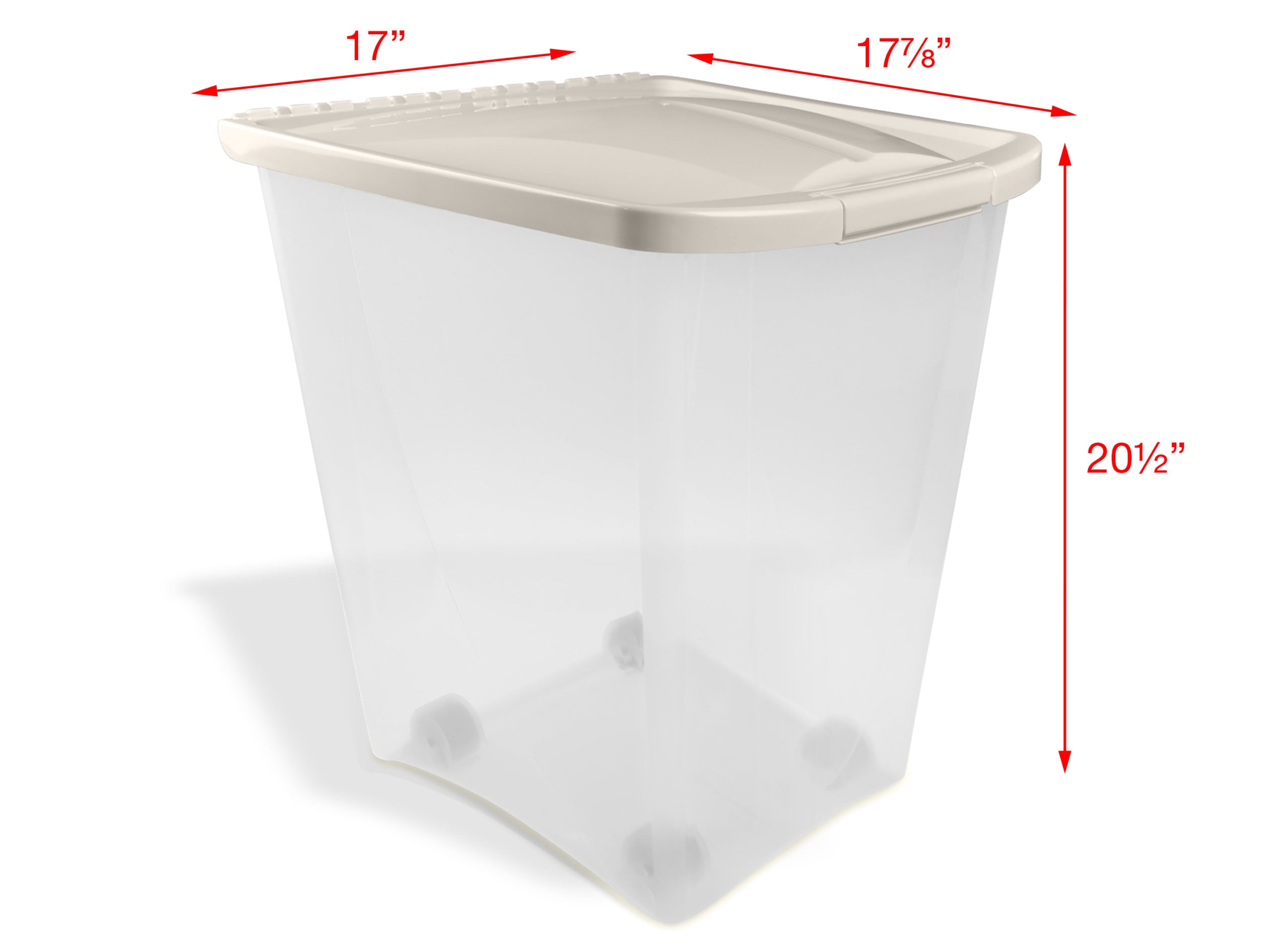 50lb Van Ness Pet Food Container