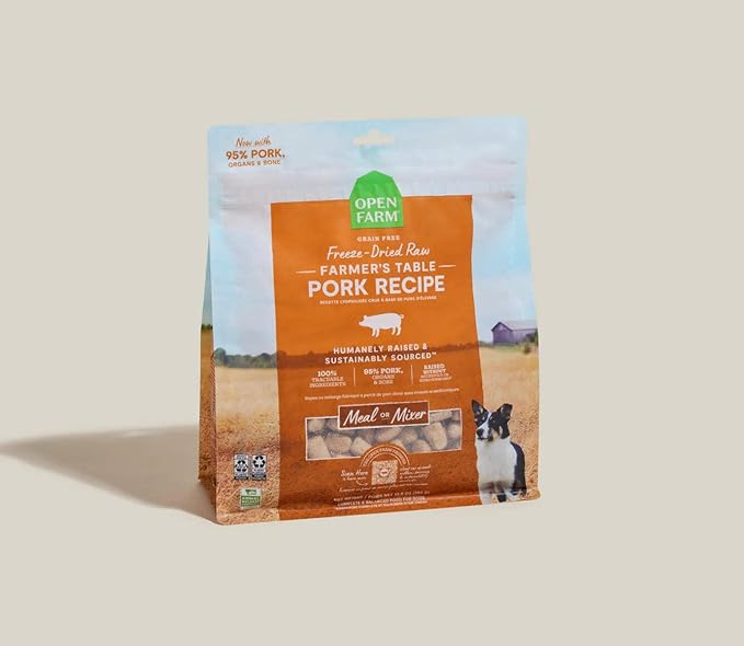 Open Farm Dog Freeze Dried Morsels Pork