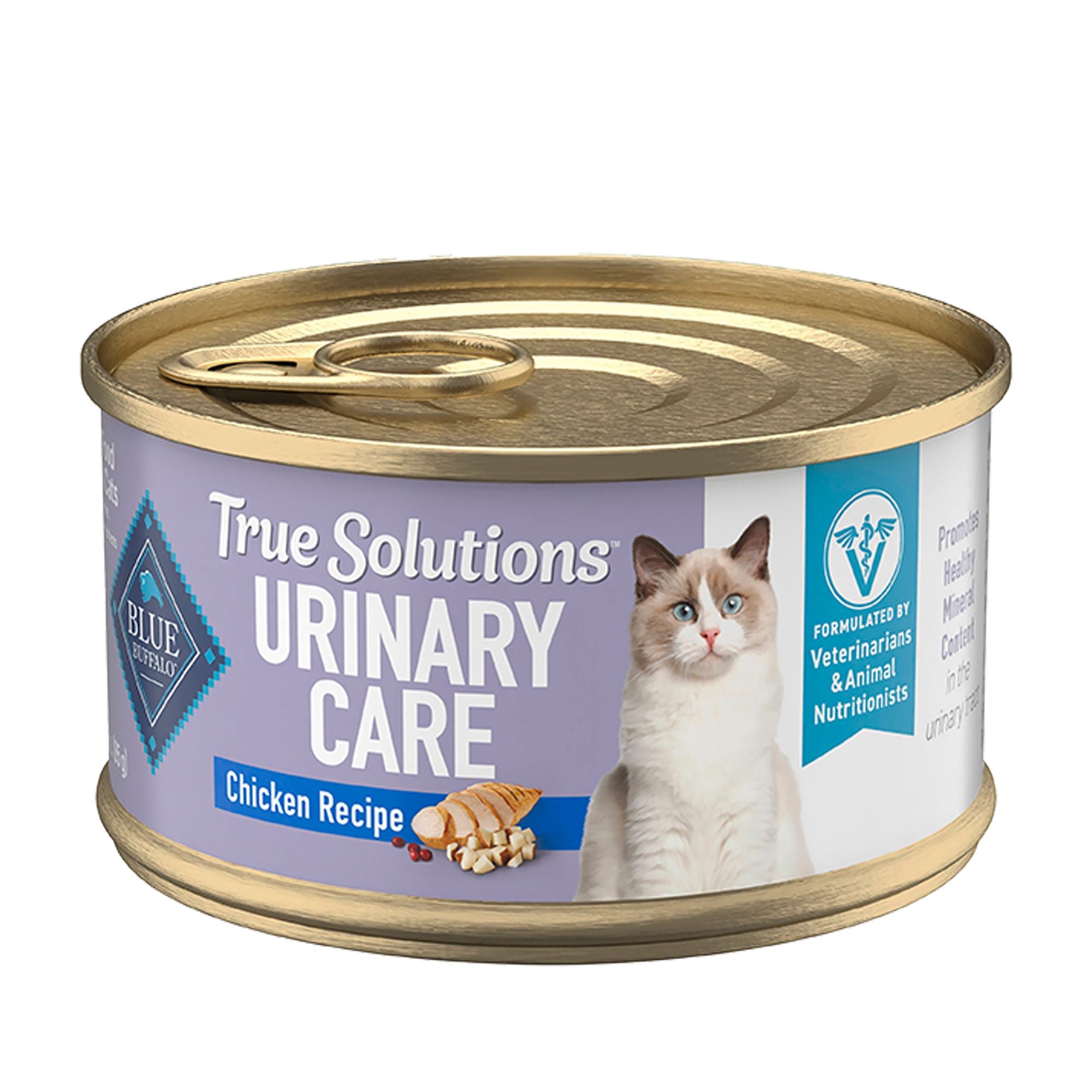 Blue Buffalo True Solutions Cat Can Urinary Care Chicken Pate (3oz)