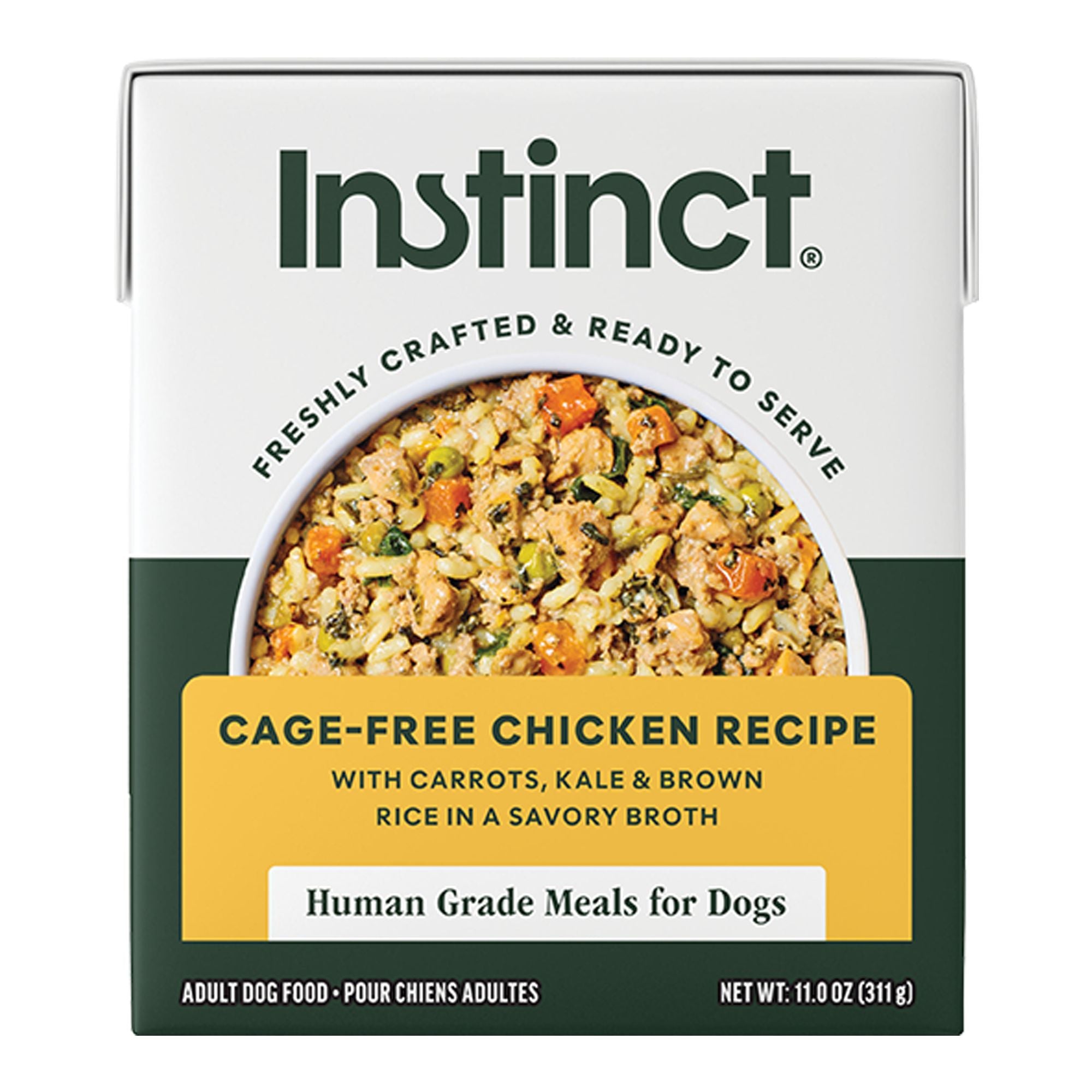 Instinct Freshly Crafted Meals Dog Chicken Adult (11oz)