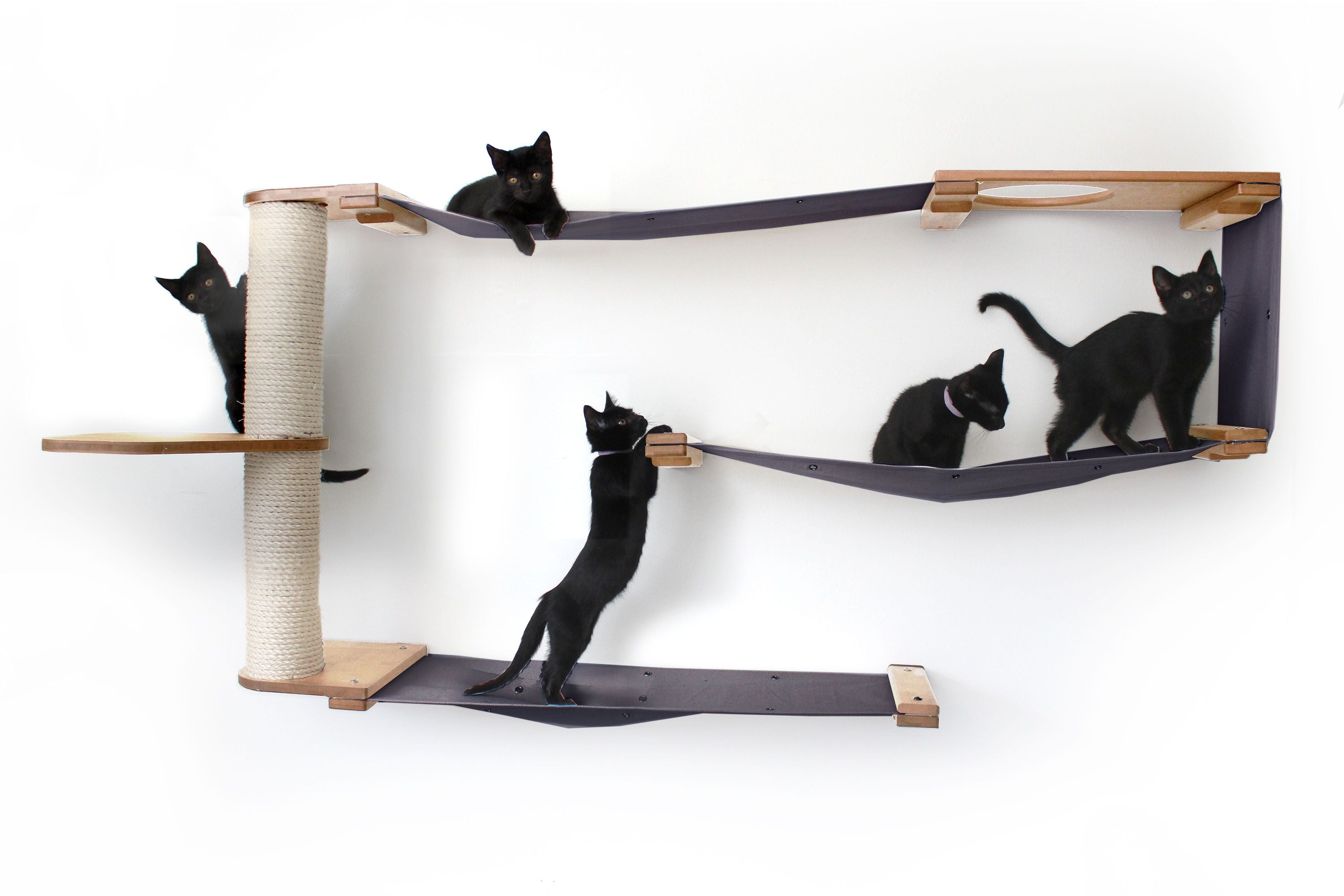 Cat Maze Wall - 3 Tier Cat Tree