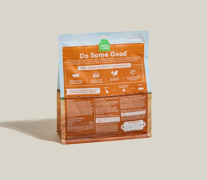 Open Farm Dog Freeze Dried Morsels Pork