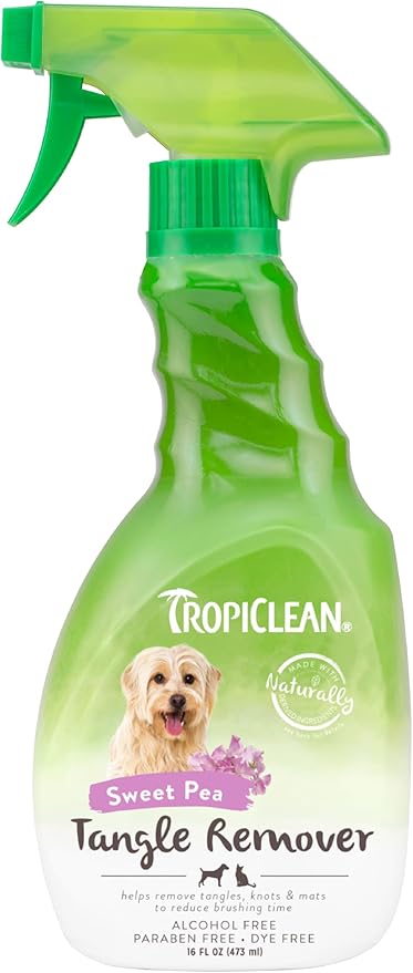 Tropiclean Dog & Cat Tangle Remover Spray (16oz)