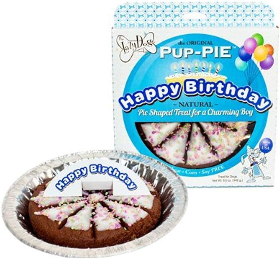 Lazy Dog Happy Birthday Pup-Pie Boy