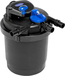 CPF-2500 Bio Pressure Pond Filter with 13w Clarifier with 1200 GPH Pump, Up to 1600 Gallon