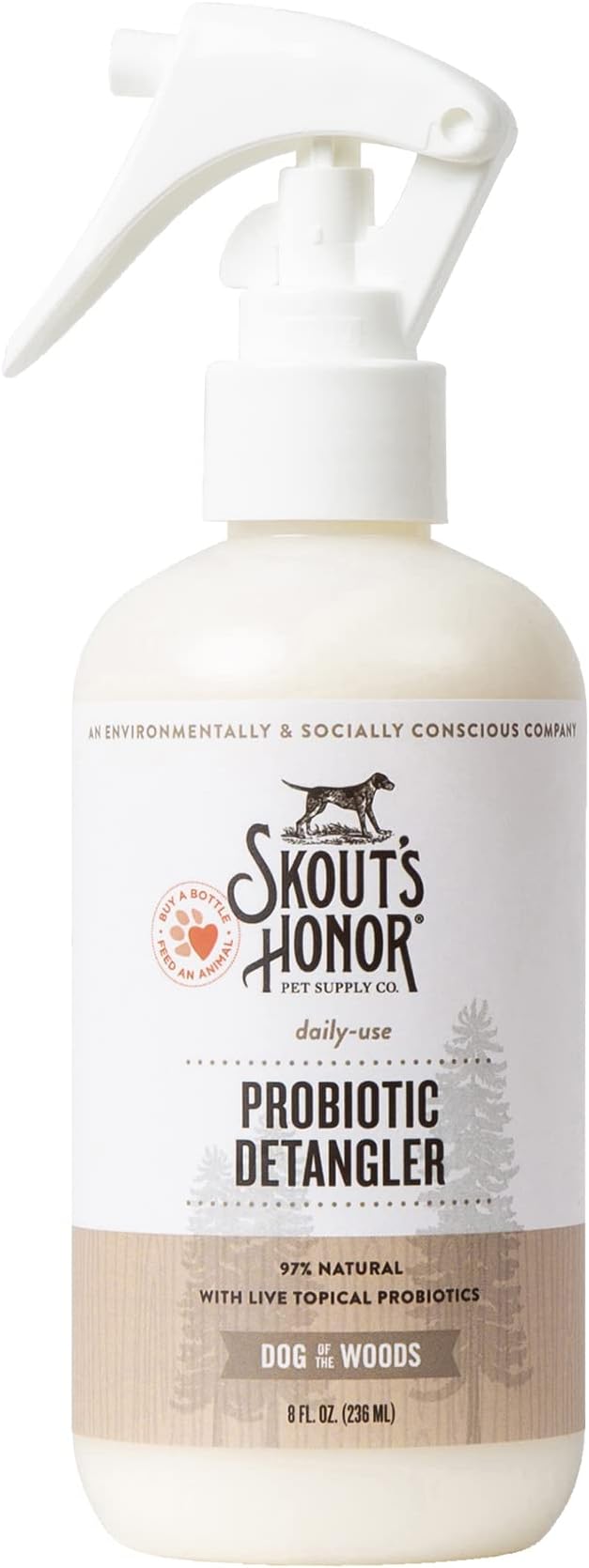 Skout's Honor Dog Probiotic Detangler Dog Of The Woods (8oz)