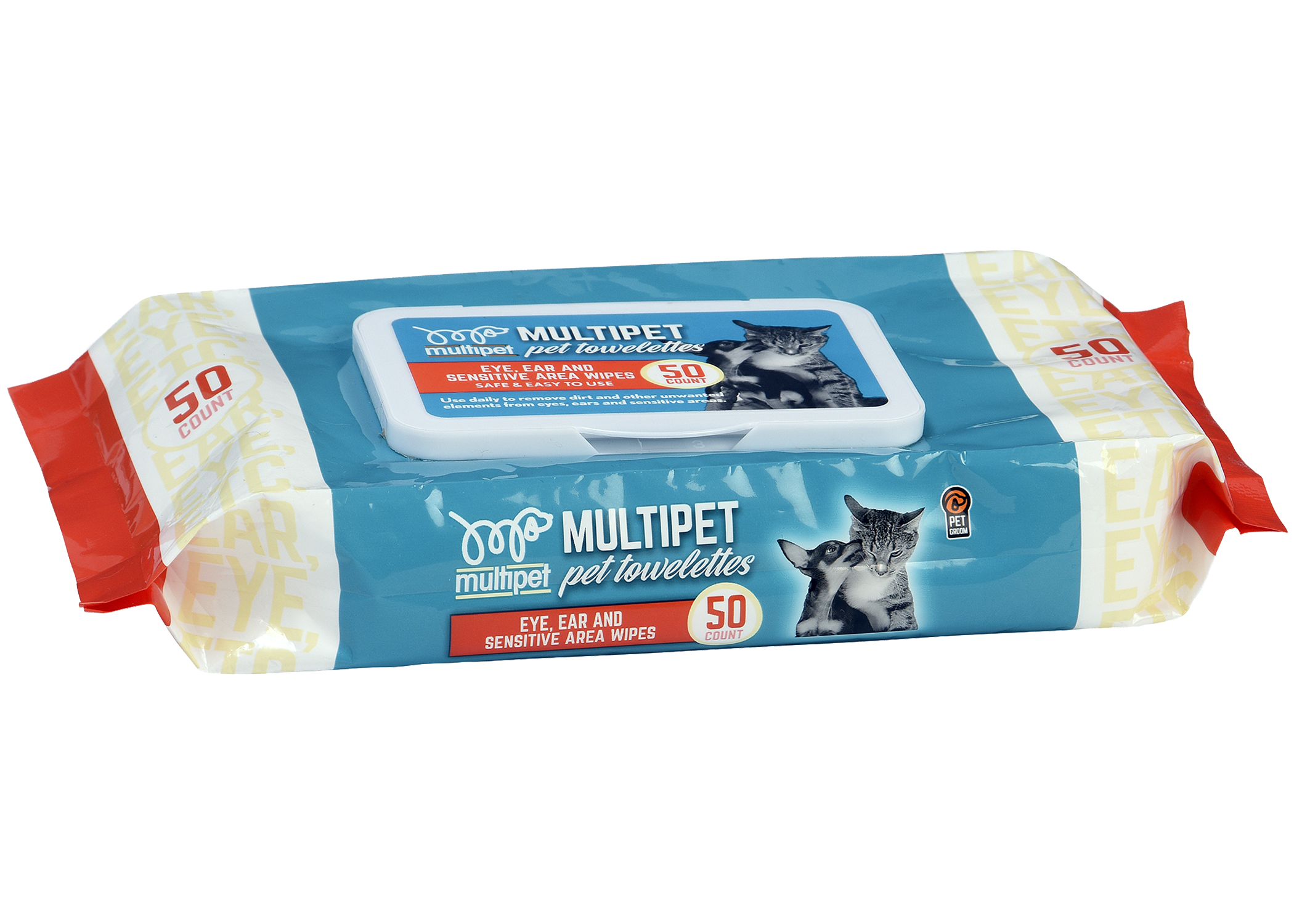 Multipet Sensitive Wipes 50pk