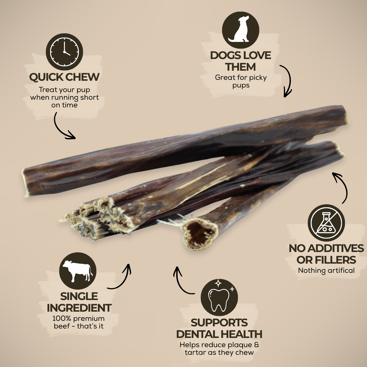 6 Inch Beef Jerky Stick