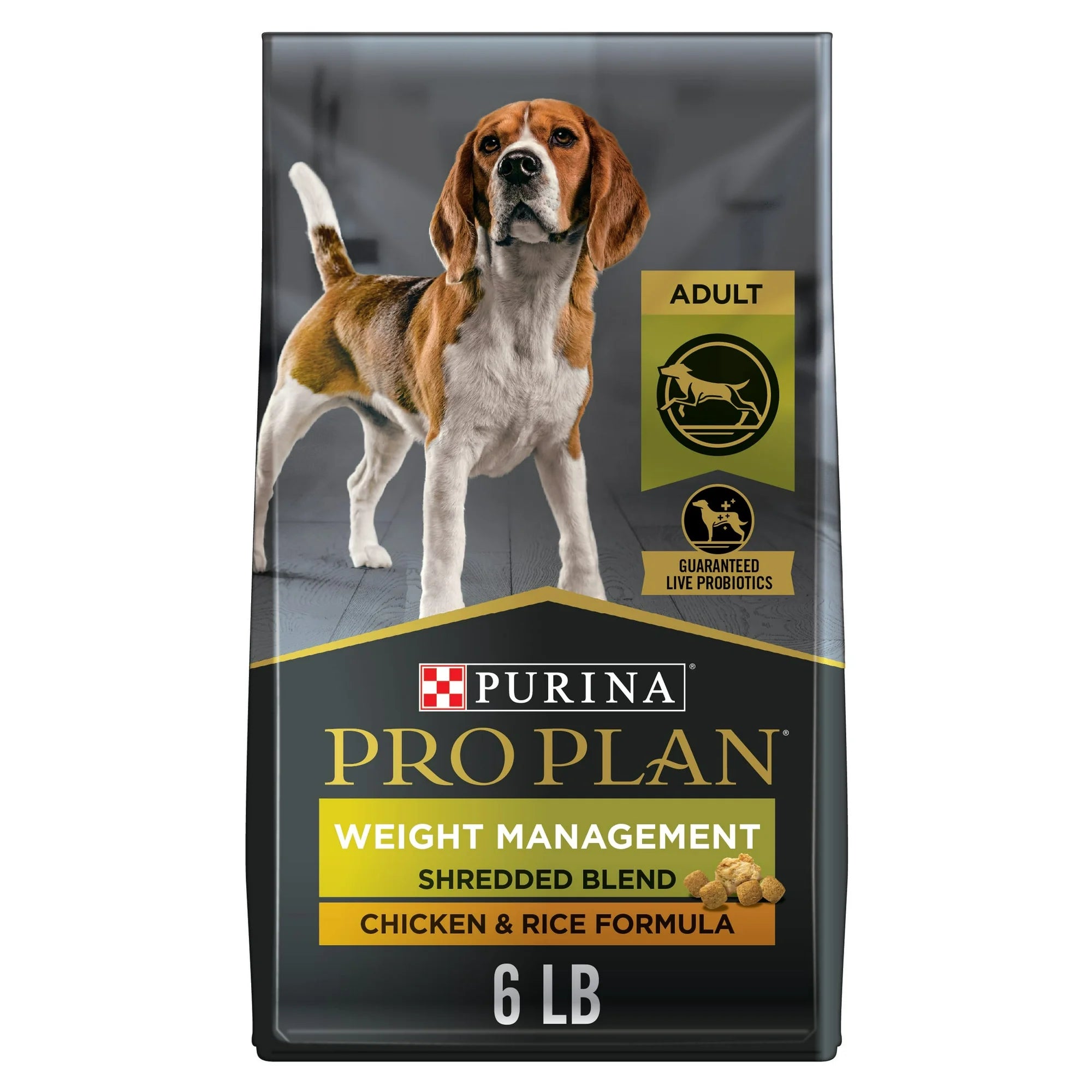 Purina Pro Plan Weight Management Dog Food Chicken and Rice Formula (6lb)