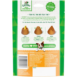 GREENIES Chicken Flavored Capsule Pill Pockets (7.9oz)