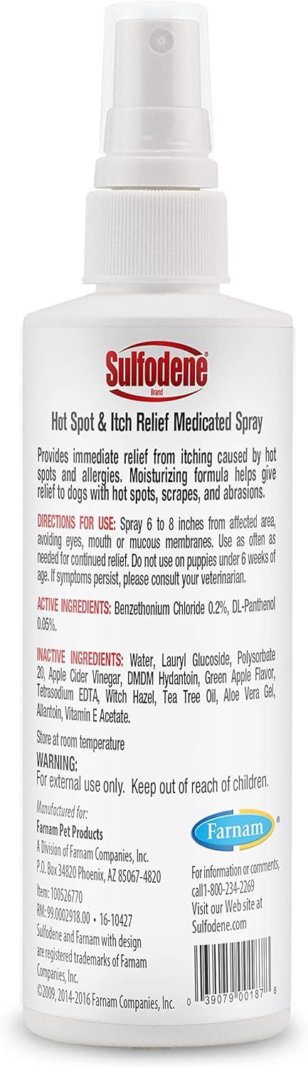 Far Sulfodene Hot Spot & Itch Spray (8oz)