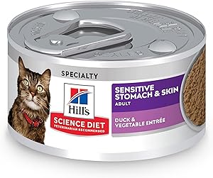 Hill's Science Diet Adult Sensitive Stomach & Skin Duck & Vegetable Entree (2.9oz)