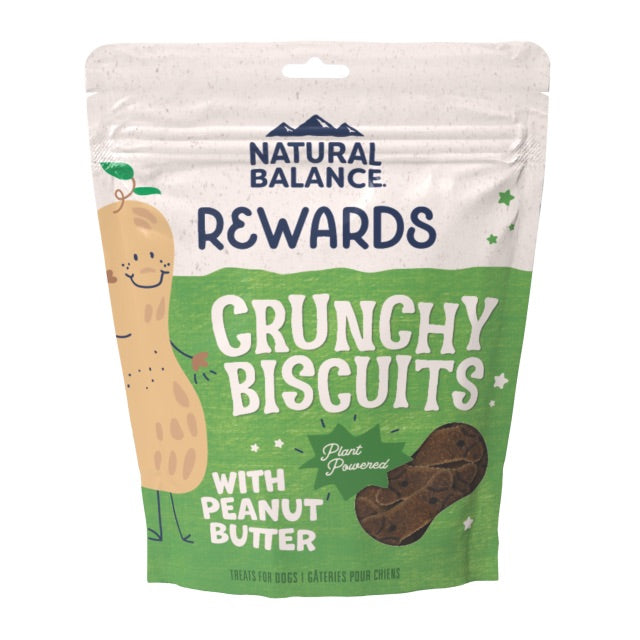 Natural Balance Rewards Biscuits Peanut butter Dog Treats (14oz)